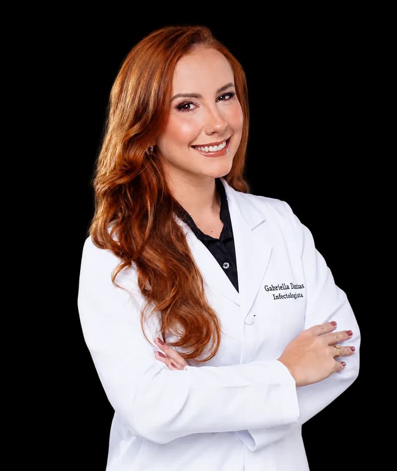 Foto de Dra. Gabriela Dantas Ribas, Médica Infectologista